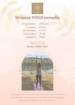 Les samedis Vinyasa&nbsp;10h15-11h30